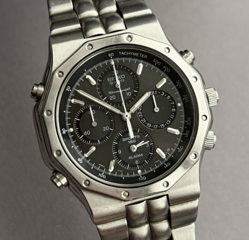 Seiko chronograph 7t34 7a10 - seiko,