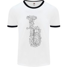 Una T-Shirt Ringer Da Uomo