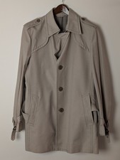 Epoca Uomo Beige Trench Coat