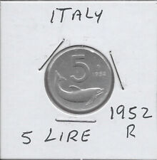 ITALIA 5 LIRE 1952R