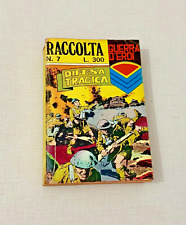 RACCOLTA GUERRA D'EROI, N. 7 - 1974,DIFESA TRAGICA, VINTAGE, DA MAGAZZINO
