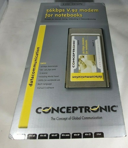 Modem pcmcia 56k 92v trust - pcmcia,