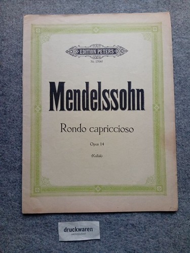 Rondo capriccioso opus 14 - rondo,