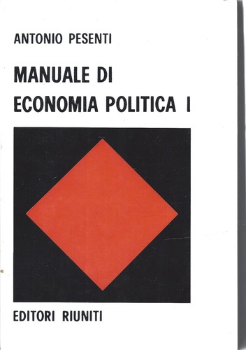 Manuale economia politica i - di,