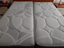 due materassi memory smart plus 2 x 80 x 190 con rete plus motorizzata.