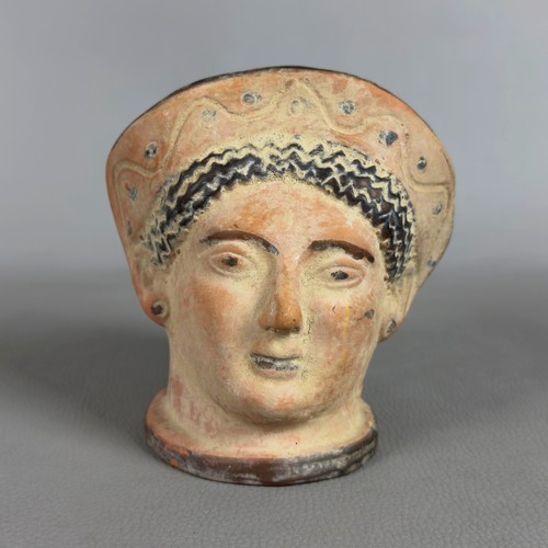 Scultura terracotta testa - scultura,