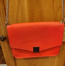 Zara arancione rosso BORSA A