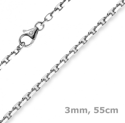 Collana anker 3mm oro - collana, 3mm,