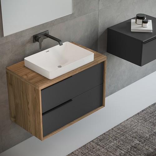 Mobile bagno sospeso con - sospeso, cm