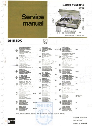 Manuale servizio anleitung - di,