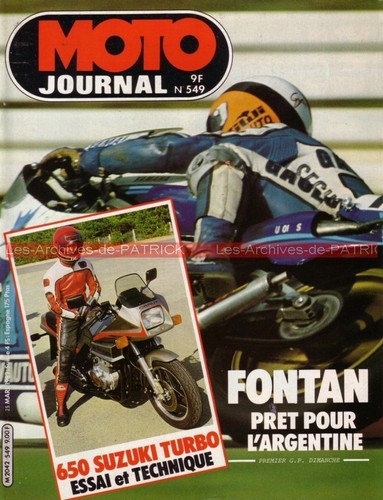 Moto journal 549 suzuki - ,