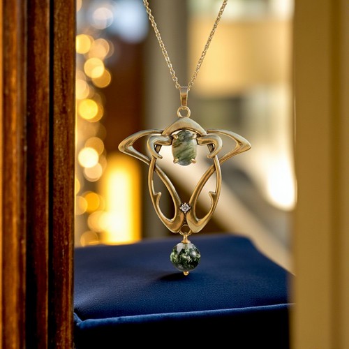 Collana ciondolo dorato - ciondolo,