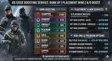 Servizio Rainbow Six Siege