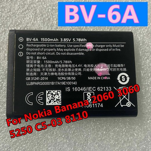 1500 mah alto per - mah, bv-6a