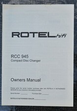 ROTEL RCC-945 CD Changer