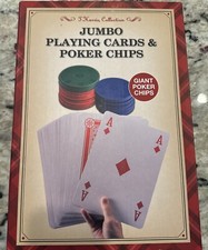 Carte gioco jumbo fiches - gioco,