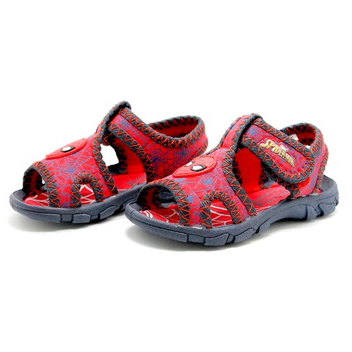 Sandali spiderman rosso