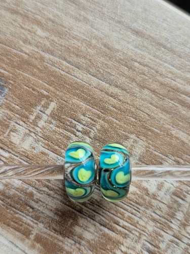 Trollbeads unico peacock event - peacock,