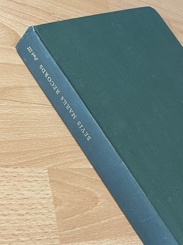 Bevis marks records part iii - part,