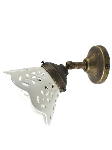 Applique ottone brunito da - in,