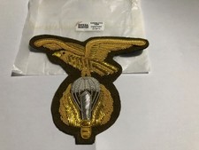  FREGIO PER TESA ALPINI PARACADUTISTI RICAMATO IN CANOTTIGLIA