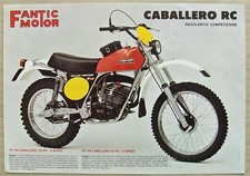 Foglietto vendita moto FANTIC