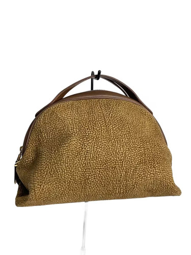 Borbonese suede handbag - borbonese,