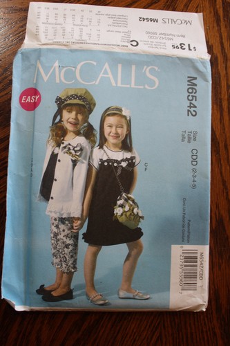 Mccall m6542 cardigan - m6542, top