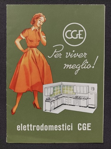 1957 elettrodomestici cge - cge,