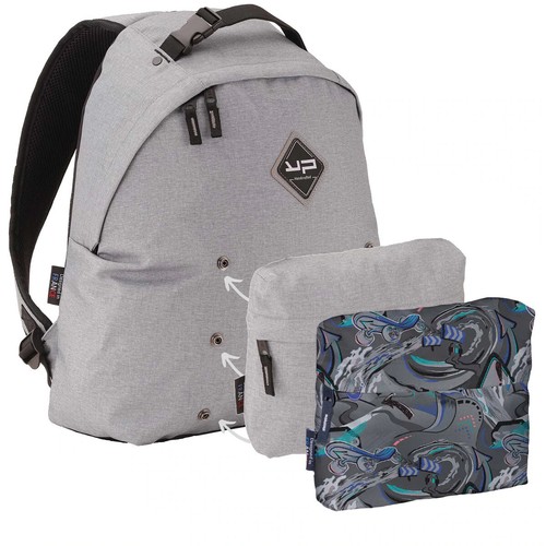 Zaino grey bodypack - grey,