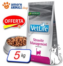 Farmina Cat VET LIFE Natural → Struvite Management - 5 kg - Crocchette Gatto