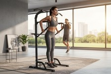 Power Tower Pull Up Bar Dip