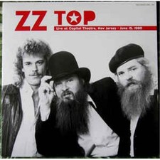 ZZ TOP - Live At Capitol Theatre, New Jersey June 1980 VINYL LP 180g DOR2105H