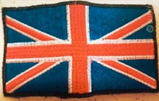 Toppa PATCH ricamata Bandiera Britannica