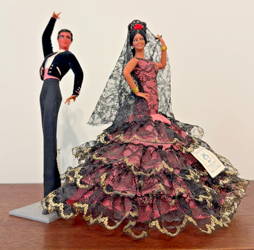 Coppia bambole ballerina