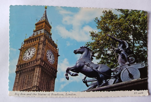 Cartolina big ben and the - big,
