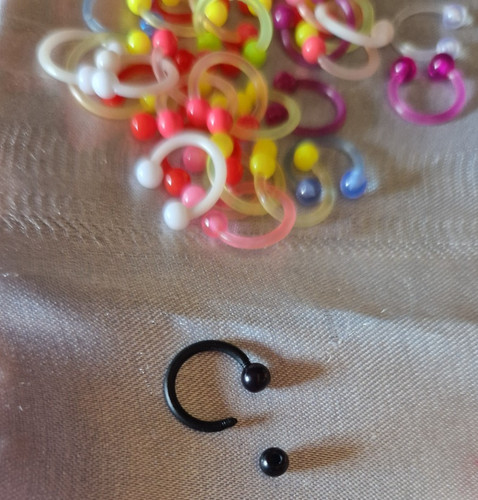 Piercing ferro cavallo - ferro, di