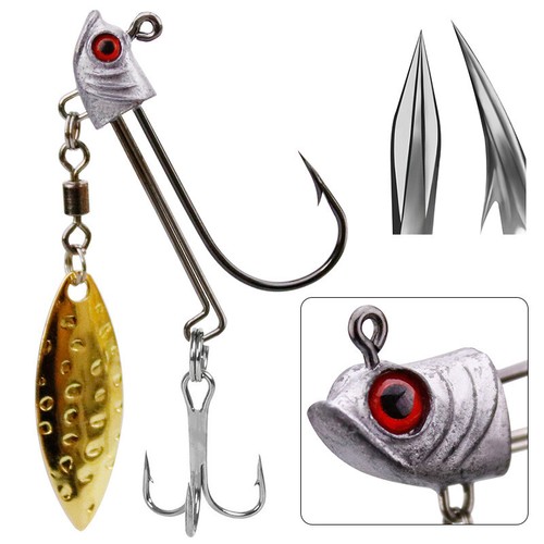10pcs gancio pesca - gancio,