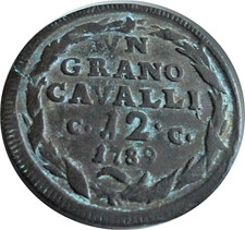GRANO 12 CAVALLI 1789
