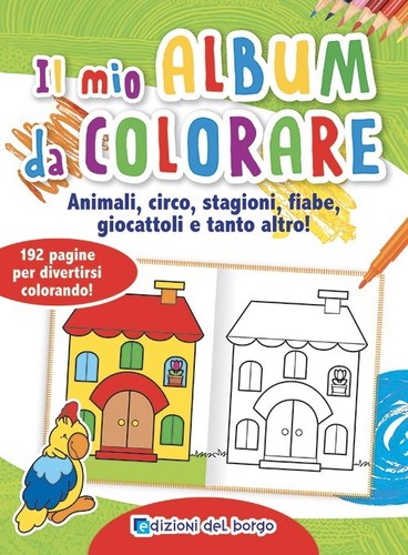 Mio album colorare - il,