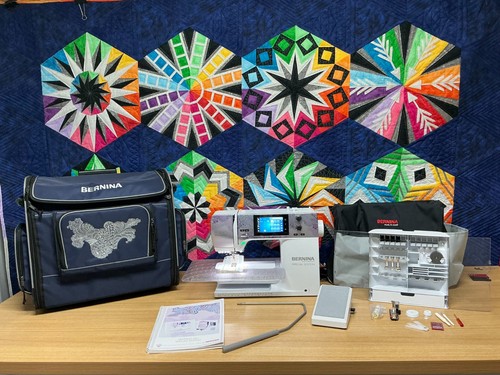 Bernina b480 peacock special - peacock,
