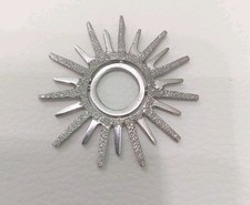 Ciondolo Sole In Argento