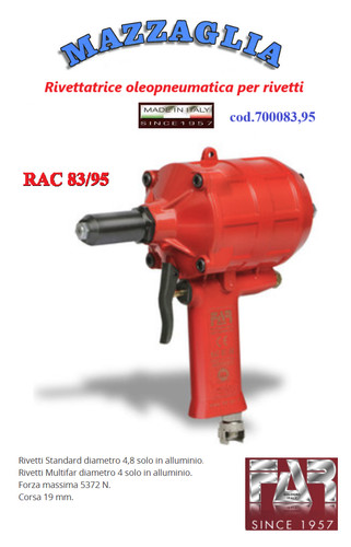 Far rac rivettatrice - rac,