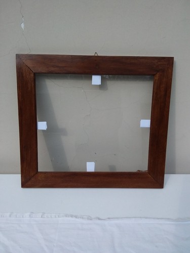 Cornice legno color noce - in,