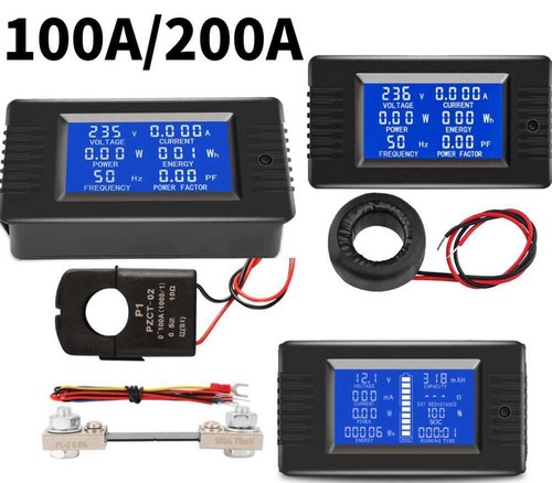 Monitor lcd volt misuratore - lcd, di