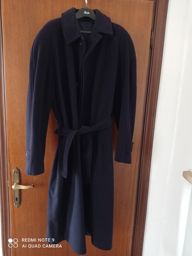 Uomo cappotto blu vintage - cappotto,
