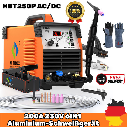 Hitbox alluminio 200a - hitbox, ac/dc