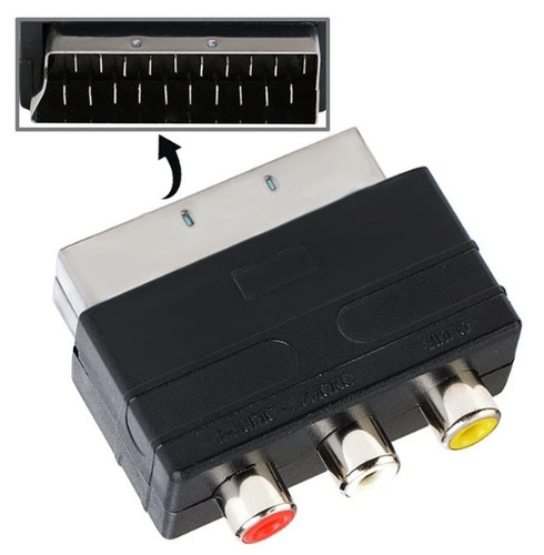 Adattatore scart convertitore - adattatore,