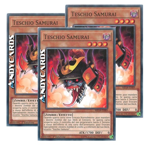 Teschio samurai - samurai, •