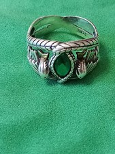 II SIGNORE DEGLI ANELLI ANELLO ARAGORN THE LORD OF RING LOTR IN ARGENTO